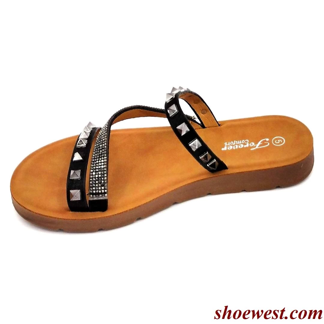 FLAT-SANDALS Forever Link Rebound-37 5 FLAT-SANDALS Forever Link Rebound-37