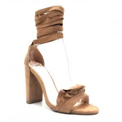 Qupid Cashmere-40x FLAT-SANDALS