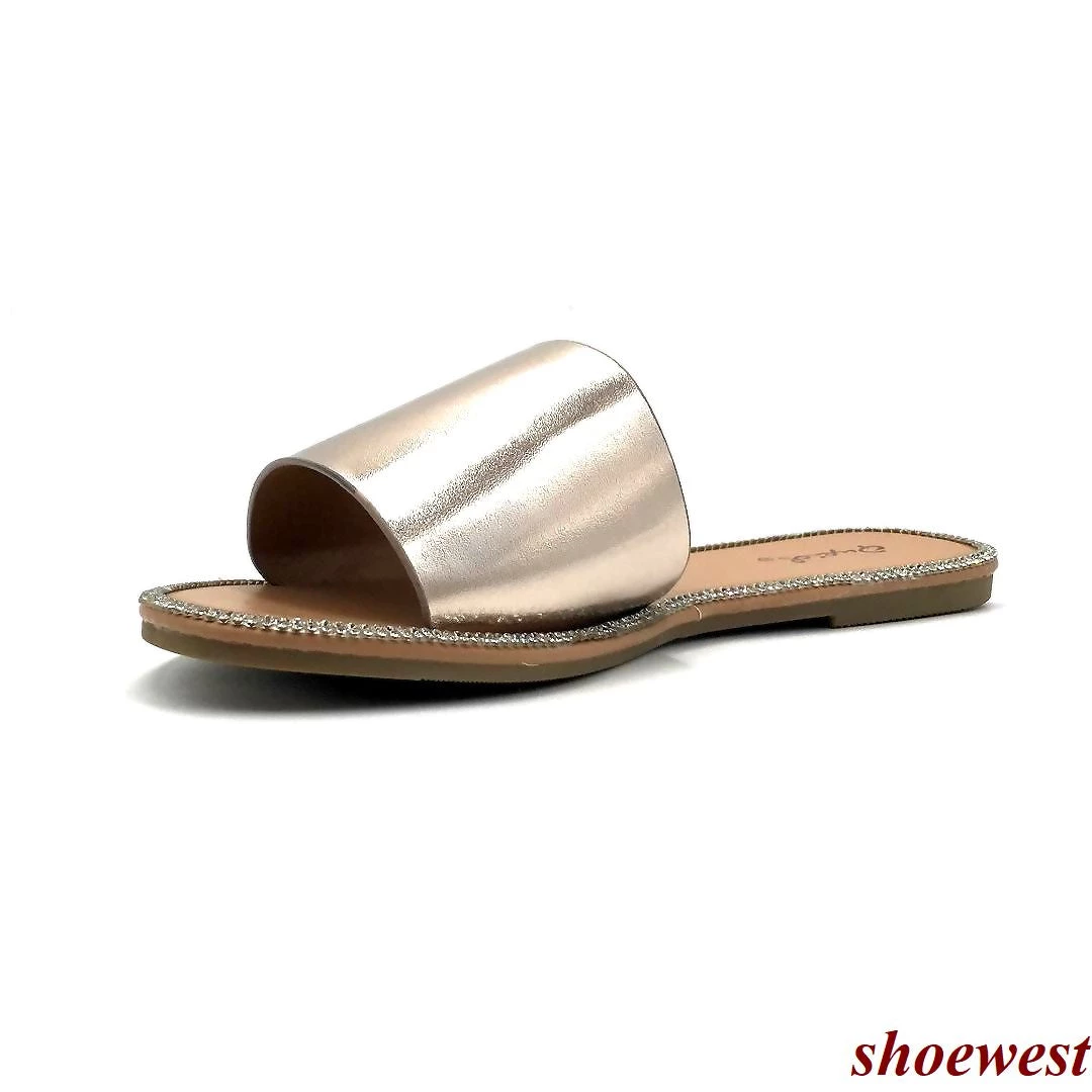 FLAT-SANDALS Qupid Kazen-35X 9 FLAT-SANDALS Qupid Kazen-35X