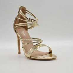 Heels FOREVER LINK CURIOUS-14 GOLD Women Shoes