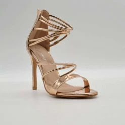 Heels FOREVER LINK CURIOUS-14 ROSE GOLD Women Shoes