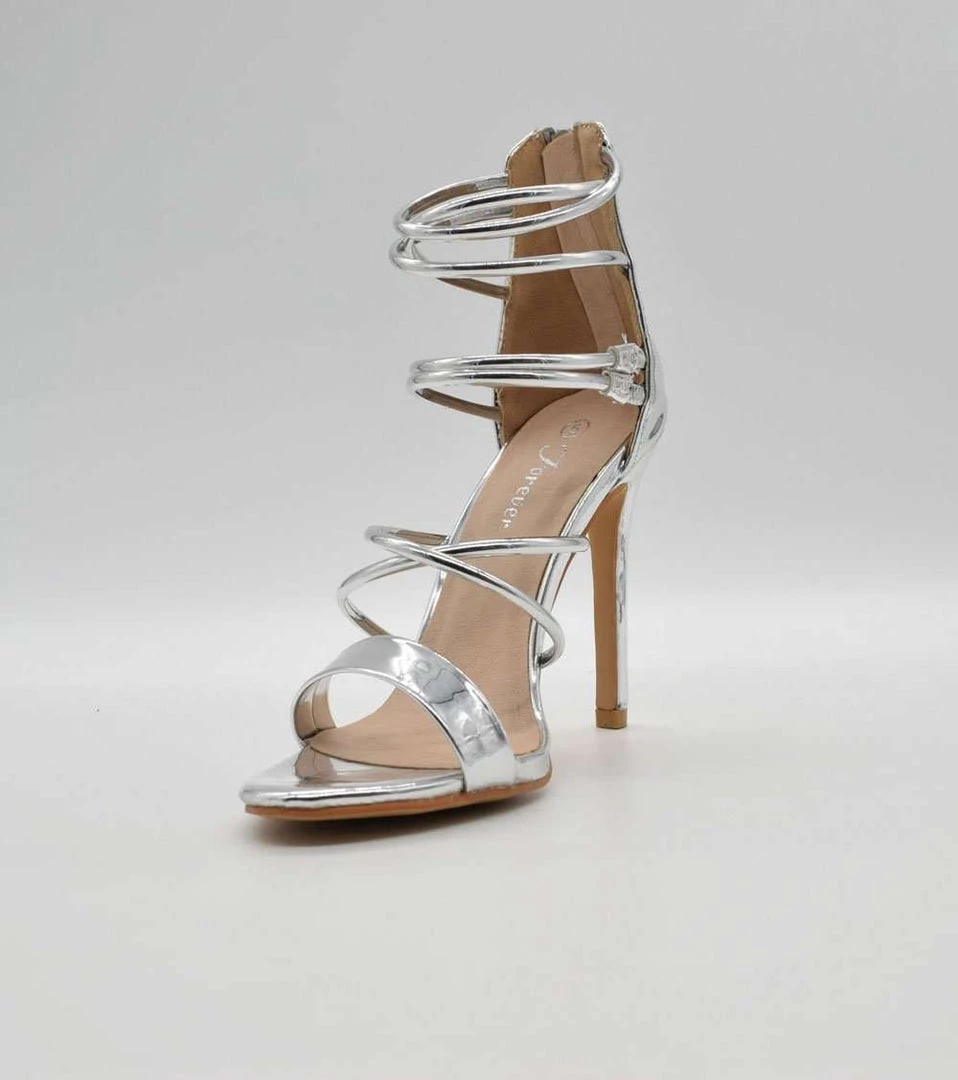 FOREVER LINK CURIOUS-14 SILVER Women Shoes Heels 4 FOREVER LINK CURIOUS-14 SILVER Women Shoes Heels