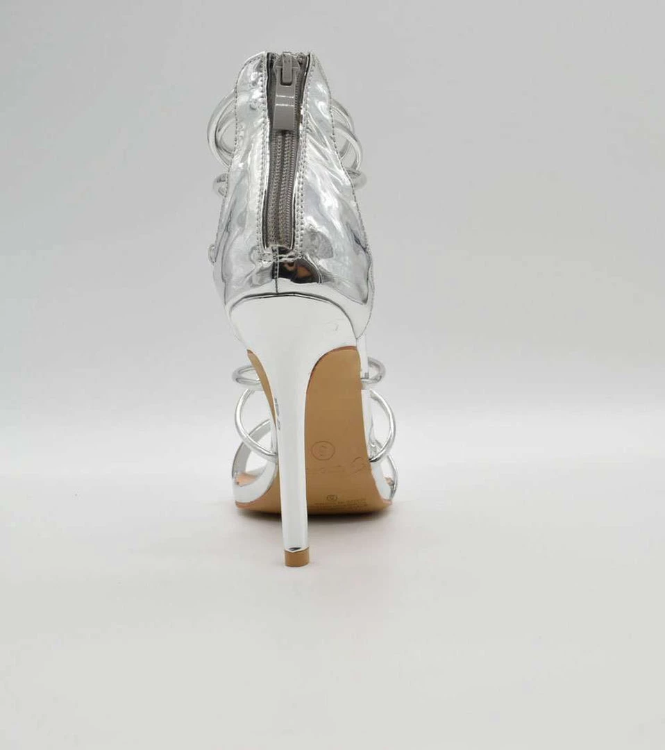 FOREVER LINK CURIOUS-14 SILVER Women Shoes Heels 3 FOREVER LINK CURIOUS-14 SILVER Women Shoes Heels
